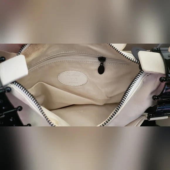 ROCHAS Handbag in Cream